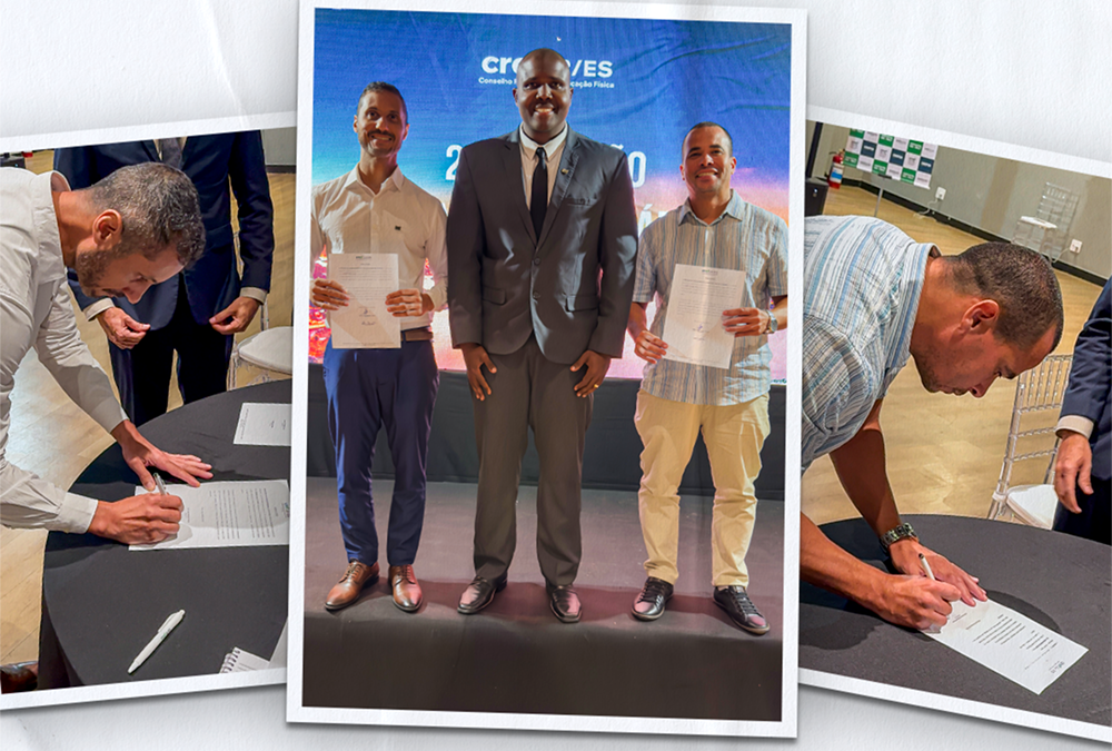 Mais segurança e rigor: Novos fiscais tomam posse no CREF22/ES